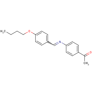 CAS No:17224-18-9 1-[4-[(4-butoxyphenyl)methylideneamino]phenyl]ethanone