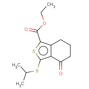 CAS No:172516-31-3 Ethyl 3-(isopropylthio)-4-oxo-4,5,6,7-tetrahydro-benzo[c]thiophene-1-carboxylate