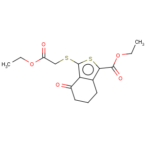 CAS No:172516-34-6 Benzo[c]thiophene-1-carboxylic acid,3-[(2-ethoxy-2-oxoethyl)thio]-4,5,6,7-tetrahydro-4-oxo-,ethyl ester