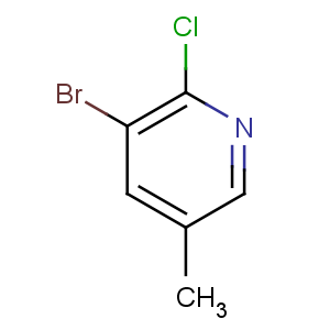CAS No:17282-03-0 3-bromo-2-chloro-5-methylpyridine