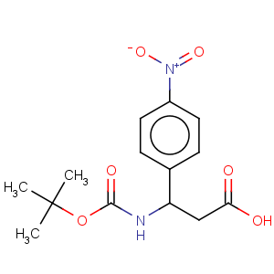 CAS No:172833-36-2 3-tert-butoxycarbonylamino-3-(4-nitro-phenyl)-propionic acid