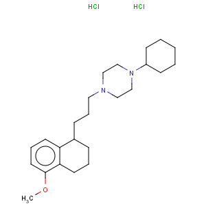 CAS No:172906-90-0 Piperazine,1-cyclohexyl-4-[3-(1,2,3,4-tetrahydro-5-methoxy-1-naphthalenyl)propyl]-