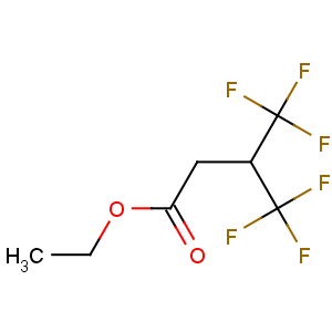 CAS No:17327-34-3 Butanoic acid,4,4,4-trifluoro-3-(trifluoromethyl)-, ethyl ester