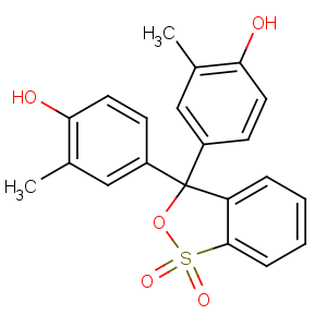 CAS No:1733-12-6 4-[3-(4-hydroxy-3-methylphenyl)-1,1-dioxo-2,<br />1λ