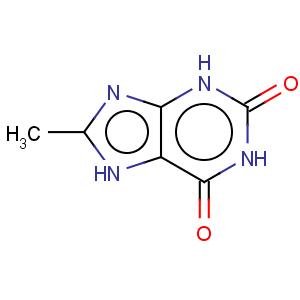 CAS No:17338-96-4 1H-Purine-2,6-dione,3,9-dihydro-8-methyl-
