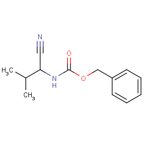 CAS No:17343-55-4 benzyl N-[(1S)-1-cyano-2-methylpropyl]carbamate