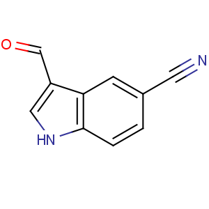 CAS No:17380-18-6 3-formyl-1H-indole-5-carbonitrile