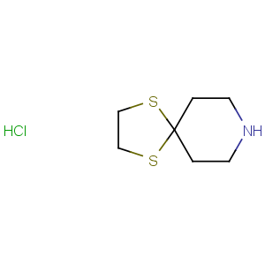 CAS No:17385-20-5 1,4-Dithia-8-azaspiro[4.5]decane,hydrochloride (1:1)