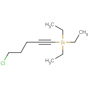 CAS No:174125-30-5 Silane,(5-chloro-1-pentyn-1-yl)triethyl-