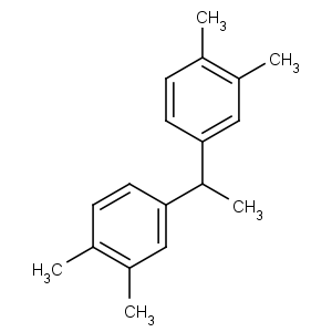 CAS No:1742-14-9 4-[1-(3,4-dimethylphenyl)ethyl]-1,2-dimethylbenzene