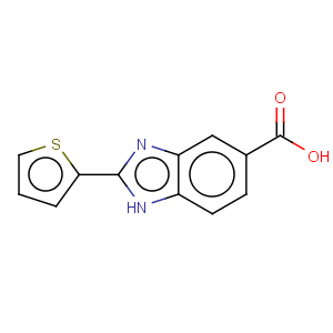 CAS No:174422-11-8 1H-Benzimidazole-6-carboxylicacid, 2-(2-thienyl)-