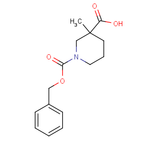 CAS No:174543-78-3 3-methyl-1-phenylmethoxycarbonylpiperidine-3-carboxylic acid