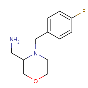 CAS No:174561-70-7 [4-[(4-fluorophenyl)methyl]morpholin-3-yl]methanamine