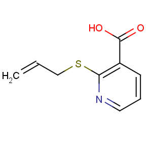 CAS No:175135-25-8 2-prop-2-enylsulfanylpyridine-3-carboxylic acid