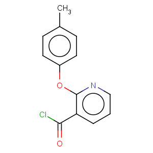 CAS No:175135-79-2 3-Pyridinecarbonylchloride, 2-(4-methylphenoxy)-