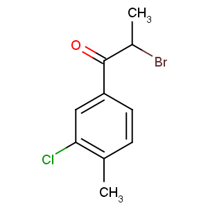 CAS No:175135-93-0 2-bromo-1-(3-chloro-4-methylphenyl)propan-1-one