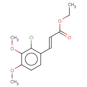 CAS No:175135-96-3 2-Propenoic acid,3-(2-chloro-3,4-dimethoxyphenyl)-, ethyl ester