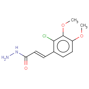 CAS No:175135-99-6 3-(2-chloro-3,4-dimethoxyphenyl)prop-2-enohydrazide