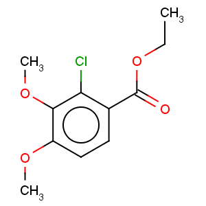 CAS No:175136-04-6 ethyl 2-chloro-3,4-dimethoxybenzoate