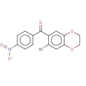 CAS No:175136-46-6 Methanone,(7-bromo-2,3-dihydro-1,4-benzodioxin-6-yl)(4-nitrophenyl)-