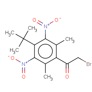 CAS No:175136-56-8 Ethanone,2-bromo-1-[4-(1,1-dimethylethyl)-2,6-dimethyl-3,5-dinitrophenyl]-