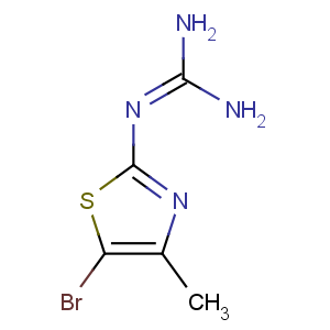 CAS No:175136-87-5 2-(5-bromo-4-methyl-1,3-thiazol-2-yl)guanidine