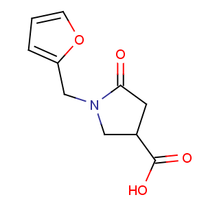 CAS No:175136-93-3 1-(furan-2-ylmethyl)-5-oxopyrrolidine-3-carboxylic acid
