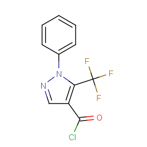 CAS No:175137-14-1 1-phenyl-5-(trifluoromethyl)pyrazole-4-carbonyl chloride