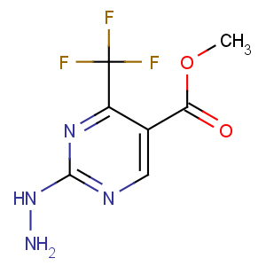 CAS No:175137-28-7 methyl 2-hydrazinyl-4-(trifluoromethyl)pyrimidine-5-carboxylate