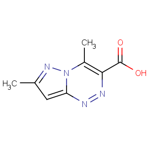 CAS No:175137-58-3 4,7-dimethylpyrazolo[5,1-c][1,2,4]triazine-3-carboxylic acid