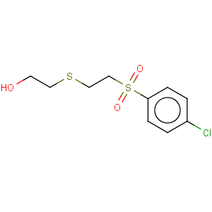 CAS No:175201-61-3 Ethanol,2-[[2-[(4-chlorophenyl)sulfonyl]ethyl]thio]-
