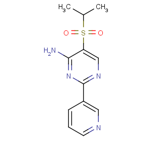 CAS No:175202-06-9 5-propan-2-ylsulfonyl-2-pyridin-3-ylpyrimidin-4-amine