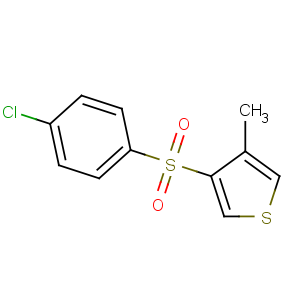CAS No:175202-24-1 3-(4-chlorophenyl)sulfonyl-4-methylthiophene