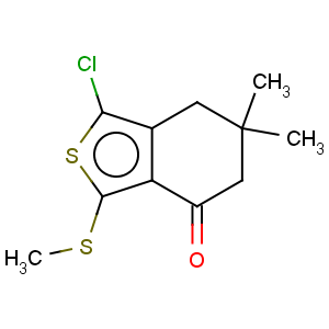 CAS No:175202-90-1 Benzo[c]thiophen-4(5H)-one,1-chloro-6,7-dihydro-6,6-dimethyl-3-(methylthio)-