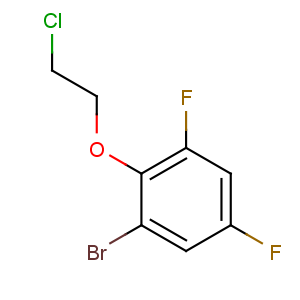CAS No:175203-19-7 1-bromo-2-(2-chloroethoxy)-3,5-difluorobenzene