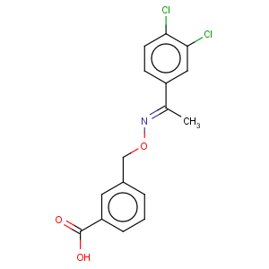 CAS No:175203-32-4 3-[({[1-(3,4-dichlorophenyl)ethylidene]amino}oxy)methyl]benzoic acid