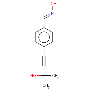 CAS No:175203-57-3 Benzaldehyde,4-(3-hydroxy-3-methyl-1-butyn-1-yl)-, oxime