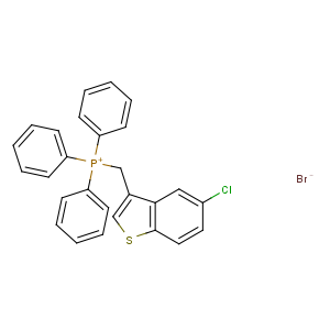 CAS No:175203-96-0 (5-chloro-1-benzothiophen-3-yl)methyl-triphenylphosphanium