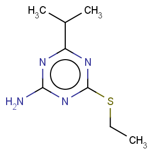 CAS No:175204-60-1 1,3,5-Triazin-2-amine,4-(ethylthio)-6-(1-methylethyl)-