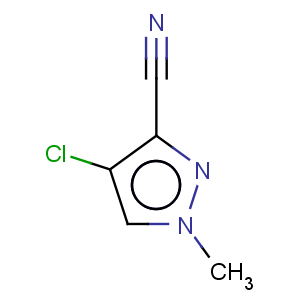 CAS No:175204-86-1 1H-Pyrazole-3-carbonitrile,4-chloro-1-methyl-