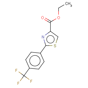 CAS No:175204-88-3 Ethyl 2-[4-(trifluoromethyl)phenyl]thiazole-4-carboxylate