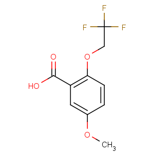 CAS No:175205-34-2 5-methoxy-2-(2,2,2-trifluoroethoxy)benzoic acid