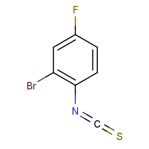 CAS No:175205-35-3 2-bromo-4-fluoro-1-isothiocyanatobenzene