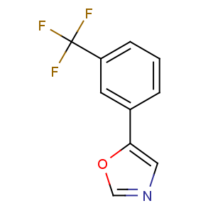 CAS No:175205-48-8 5-[3-(trifluoromethyl)phenyl]-1,3-oxazole