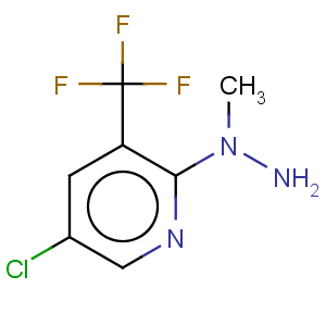 CAS No:175205-60-4 Pyridine,5-chloro-2-(1-methylhydrazinyl)-3-(trifluoromethyl)-