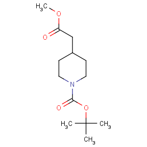 CAS No:175213-46-4 tert-butyl 4-(2-methoxy-2-oxoethyl)piperidine-1-carboxylate
