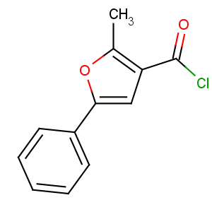 CAS No:175276-57-0 2-methyl-5-phenylfuran-3-carbonyl chloride