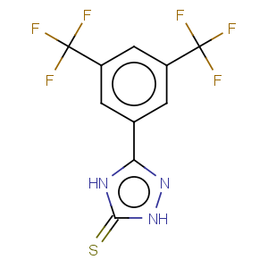 CAS No:175276-77-4 3H-1,2,4-Triazole-3-thione,5-[3,5-bis(trifluoromethyl)phenyl]-1,2-dihydro-