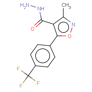 CAS No:175276-90-1 4-Isoxazolecarboxylicacid, 3-methyl-5-[4-(trifluoromethyl)phenyl]-, hydrazide