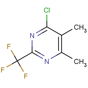 CAS No:175277-32-4 4-chloro-5,6-dimethyl-2-(trifluoromethyl)pyrimidine
